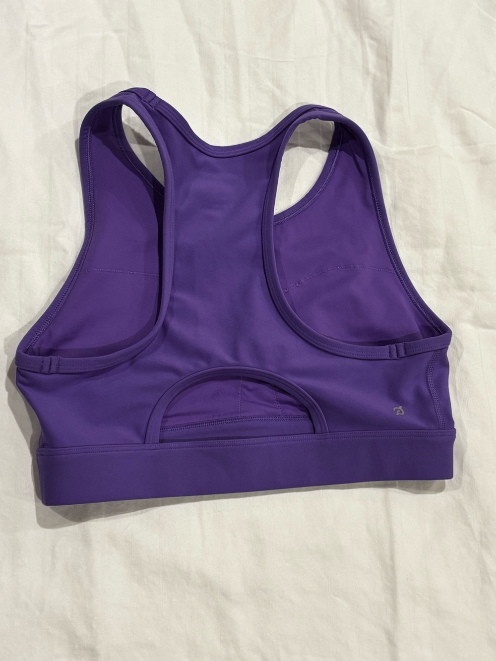 Peloton Purple Racerback Sports bra Medium women’s - Picture 4 of 5